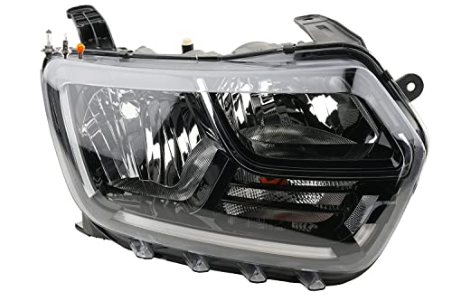 Faro adecuado para Dacia DUSTER HM_ 10/17- recto + bombilla