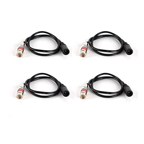 Image of 650nm red line laser module industrial laser module adjustable focus line length 19.7″ DC plug diameter 10mm (10mm-cross-4pack)