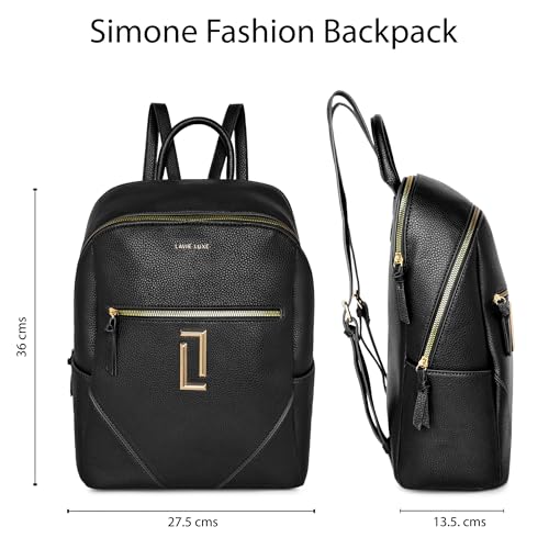 Image of Lavie Luxe Women's Simone Backpack | Fashion Backpack for Work | Ladies purse | Stylish Shoulder Bag | Gift for Women