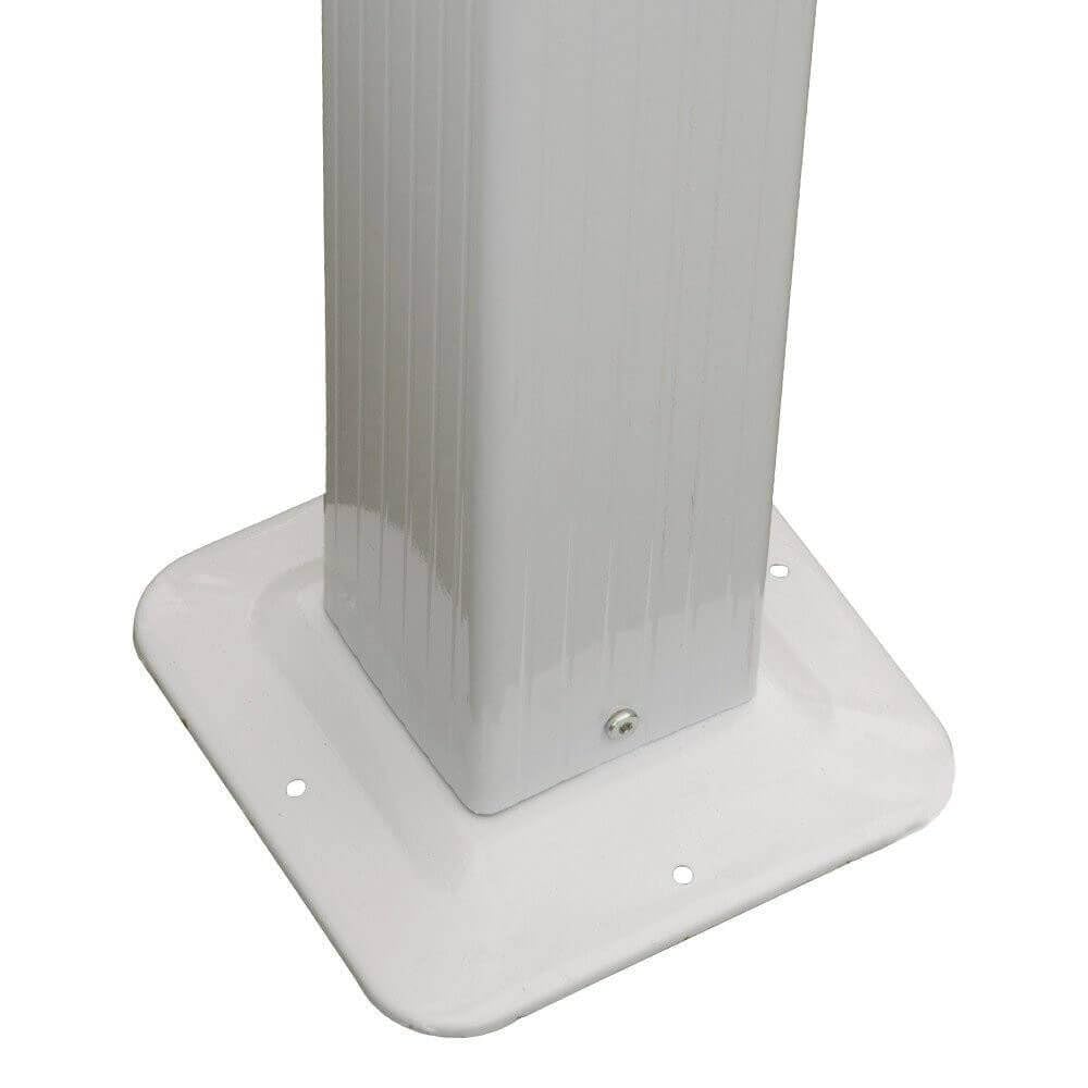 Milo srl Gazebo Gazebi da Giardino 3X4 per Esterno Astoria Grigio Tettoia Pergolato Moderno