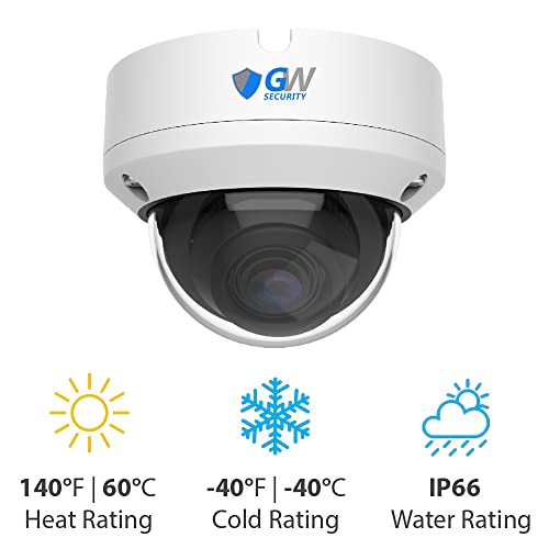 Gw Security 8Mp 4K Security Camera System With Ai Face/Human/Vehicle Detection, 8 Channel Dvr And 8 X 8Mp Outdoor/Indoor Hd-Tvi Coaxial Cctv Dome Camera, Smart Ai Alert & Playback #TOP1