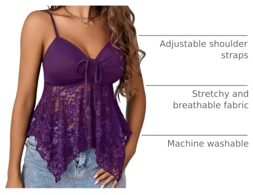 Image of Avidlove Bralettes for Women Sexy Tank Tops Cami Y2k Camisole Tops for Women Undershirts Top Lingerie S-XXL