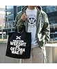 Hippowarehouse Haud yer weesht an get oan wae it Tote Shopping Gym Beach Bag 42cm x38cm, 10 litres #2