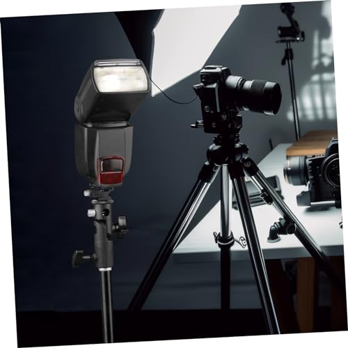 Soporte de flash para estudio fotográfico y conector de luz DSLR 3