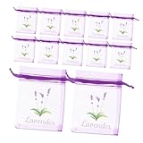 Imprimé lavande élégant : chaque sachet de lavande est orné d’un délicat imprimé lavande, une touche de style et de charme idéale pour parfumer votre intérieur ou offrir en cadeau. sachet parfumé pour mariage, sachets à épices à la lavande vides