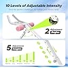 MERACH Ab Machine, Ab Workout Equipment, Adjustable Ab Trainer Machine for Abs Workout at Home Gym, Foldable, Knee Protection, Abdominal Trainer for Stomach Workout (Pink)