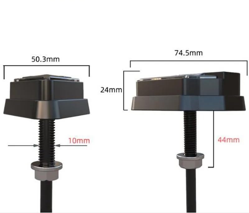 Faro Posteriore Stop Running Accessori per motociclette per luci di carrozzeria per 250SR Luci ausiliarie per modificate 12V a LED