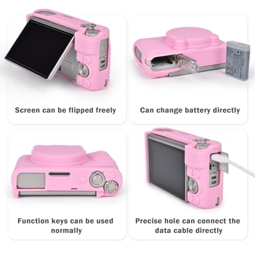 MUZIRI KINOKOO Silicone Case for Canon PowerShot SX740 SX730 HS Camera - Image 3