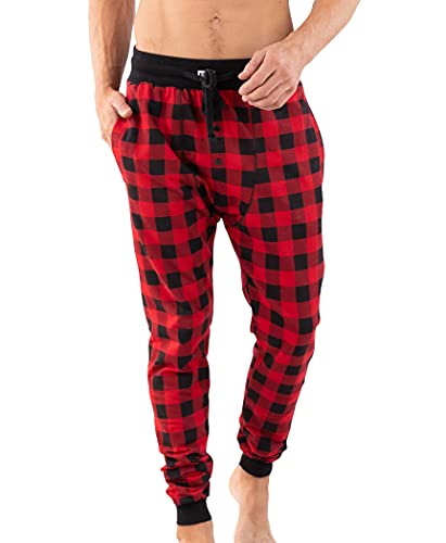 Lazy One Pajama Pants for Men, Cotton Long Johns for Men