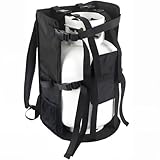 Sunnymove Propane Tank Backpack Carrier Cylinder Weed Heavy 600d Oxford Fabric with Multi-Point Buckle Safety Guard, Bag Only(10lb)