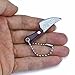 JPCRMOV Super Mini Messer Taschenmesser Schlüsselanhänger Messer,Mini-Cutter Kartonöffner Neck Knife EDC für Halsketten-Anhänger-Dekoration,Wikinger messer Weihnachtsrequisite (Wikinger-Welligkeit)