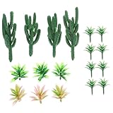Variété de modèles d'arbres : l'ensemble comprend différents styles d'arbres modèles, vous offrant de nombreuses options lesquelles choisir pour vos projets, plantes de maison de poupée miniatures, mini figurines en vrac