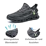 Herren Wanderschuhe Winter Schuhe Sneaker Warm Gefütterte Trekking Und Wanderschuhe Freizeit Straßenlaufschuhe Schlüpfen Trekkingschuhe – Bild 3