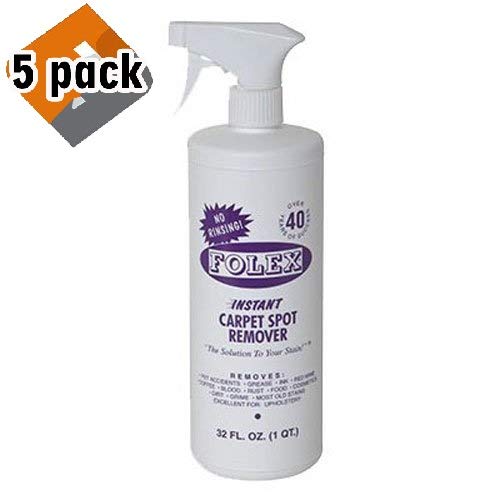Folex Carpet Spot Remover, 32 oz - Pack 5