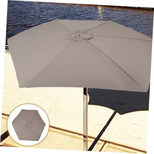 Toile pour parasol central imperméable et résistante aux rayons UV