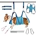 EBIEFLY M/L Dog Grooming Hammock Harness Beauty Scissors Nails Sets Dog Cat Hammock Adjustable Can Bear 25kg (Medium)