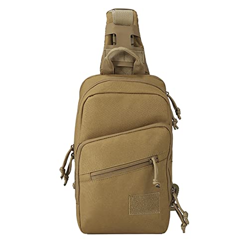 Sindigner Sac à BandoulièRe pour Sports de Plein Air, Sac Messager pour Hommes, Sac à Main, Style Kaki Cover