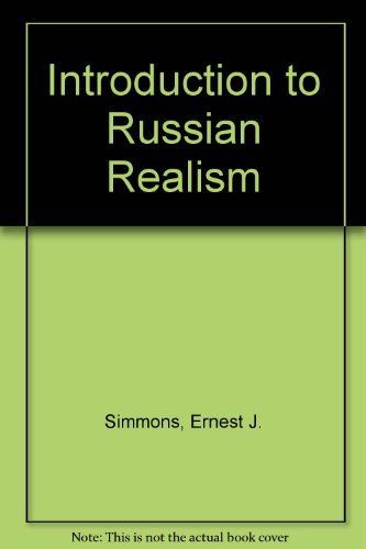 Introduction to Russian Realism B006AHDEX2 Book Cover