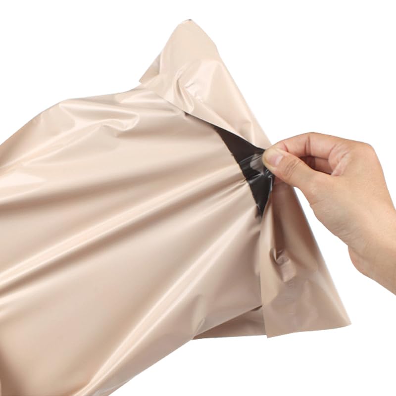 Sacchetti for pacchi, Sacchetti postali, Sacchetti postali, 50 pezzi/pacco Borsa for corriere Sacchetti for posta impermeabili beige Imballaggio Abbigliamento Busta espressa Buste for spedizioni posta