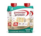 Premier Protein Shake, Cake Batter, 30g Protein, No Added Sugar, 24 Vitamins & Minerals to Support Immune Health, 11 fl oz, 4 Pack (Packaging May Vary)
