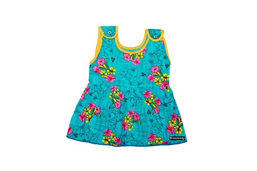 Image of BREEZEWAY Baby Girl's Button Frock (Pack of 5)