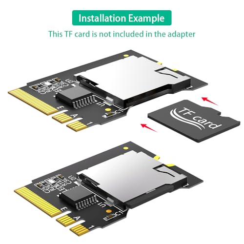 Carte Micro SD vers NGFF Key A-E adaptateur TF SDHC SDXC LeHang - 5