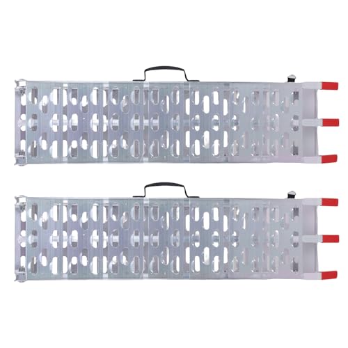 Rampas de aluminio plegables para motos 2 PCS 7.3 ft miniatura 7