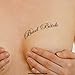 10 x Bad Bitch - kleiner Tattoo Schriftzug in schwarz - Sexy Kinky Tattoo (10)