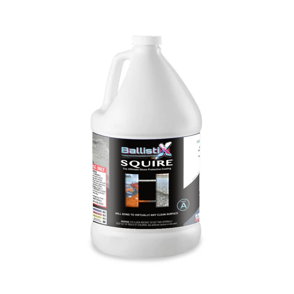Ballistix Squire Sealer - Restores and Beautifies - Most Advanced Sealer on The Market, Perfect Sealer for Epoxies, Polished Concrete and Grind and Seal Floors (1 Gallon)