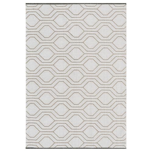 Tapete LUXE WEAVERS blanco 9x12 lavable antideslizante miniatura 2