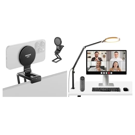 NEEWER R18 Desk Ring Light with Stand