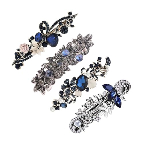 Barrettes vintage à ressort pour fixer durablement et embellir les cheveux des femmes et filles