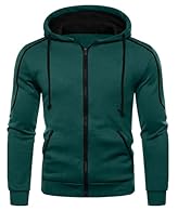 Material - Men's hoodies sweatshirt use good fabrics with thin fleece inside, thicker than others, more breathable, more warm, lightweight, durability, soft touch and comfortable to wear in all days. Feature - Men's hoodies sweatshirt with unique lin...
