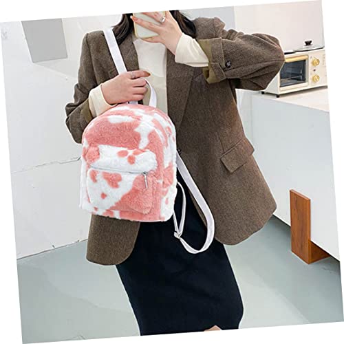 Sac à dos peluche mignon et multifonction pour les sorties