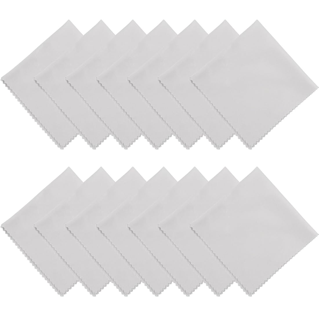 50 adatti Panni per pulire in Microfibra per pulire Occhiali, Lenti, Telecamere, iPad, iPhone, Tablet, Cellulari, Schermi LCD, Oggetti in Argento ed altre delicate