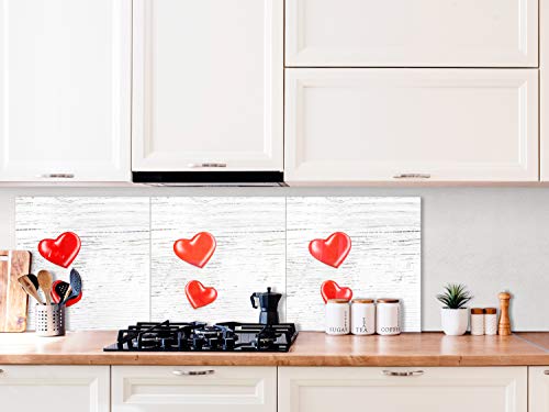 Murando Paraschizzi in Vetro per Cucina Pannello