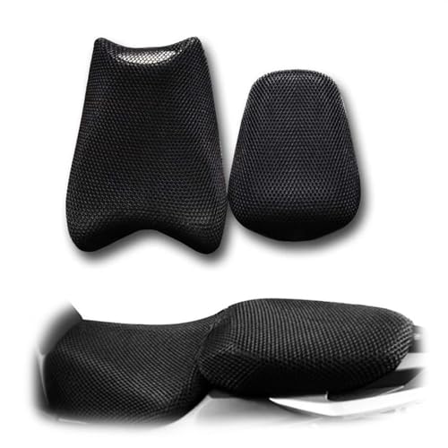 Cojín de asiento para Honda NC700X funda negra antideslizante de motocicleta