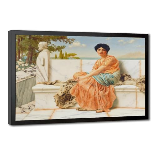 Tableau Godward Reverie pour salon, l'impression sur toile qui transforme vos murs blancs en galerie
