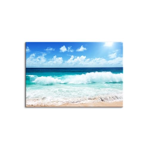 ������� �|�X�^�[ ���i 3 �� �A�[�g�p�l�� �p�l�� �C �r�[�` �C���e���A�G�� �A�[�g�{�[�h �Ǌ|�� �C���e���A �\�t�@�̔w�i �ǂ̊G ���蕨 �ؘg�t���̊����i (60x90cm�i24x36in�j,F)