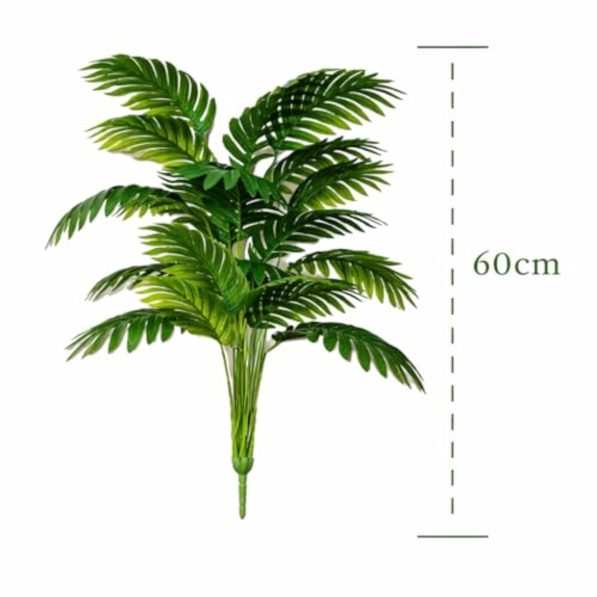 Ryme Artificial Palm Plant with Pot for Indoor Decor