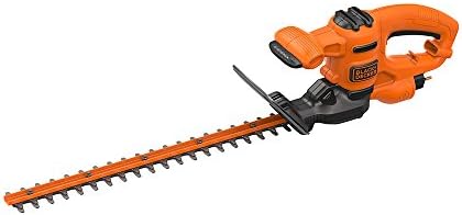 BLACK + DECKER BEHT201-GB – Hedge Trimmer 240 V, Black, 45 cm