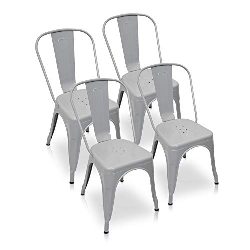 Sillas Cocina Pack 4 Apilables Marca La Silla Española