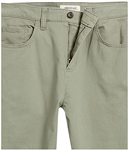 Image of Amazon Essentials Men's Athletic Fit Chinos, Work Pants, 5-Pocket, Cotton Stretch