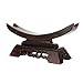 NIANXINN Porte-Couteau En Bois Massif, Présentoir D'Épée, Ornements de Porte-Épée, Base de Présentoir, Support En Bois Pour Présentoir D'Épée Katana/30Cm