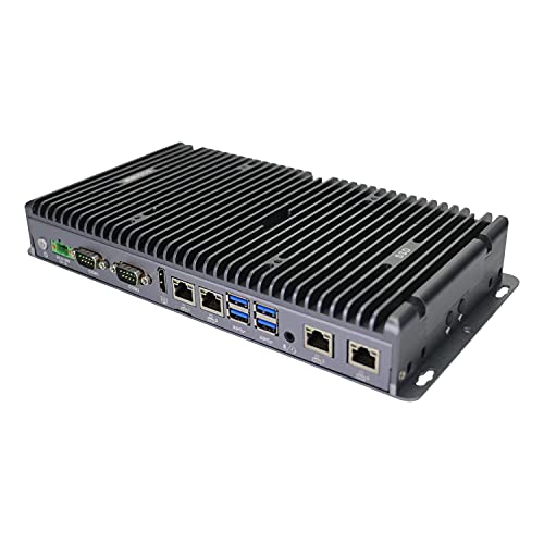 Hunsn Fanless Mini Pc, Industrial Computer, Ipc, Windows 11 Or Linux Ubuntu, I7 8565U 8559U 8569U 8650U, Ix02, Tpm2.0, 9-36V, Watchdog, Wol, 4G Supported, 4 X Lan, 4 X Com, 32G Ram, 256G Ssd, 1Tb Hdd #TOP2