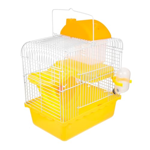 GETAJGHSD ?鼠?墅ケージ 小動物用ハウス 耐久性あり 快適な休息スペース ハムスター 隠れ家 おもちゃ付き ペット用居場所