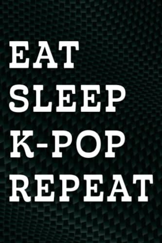 ADHD Behavior Tracker - Eat Sleep K-Pop Repeat Kawaii Cat Listening Music Kpop Gifts Saying: K-Pop,...