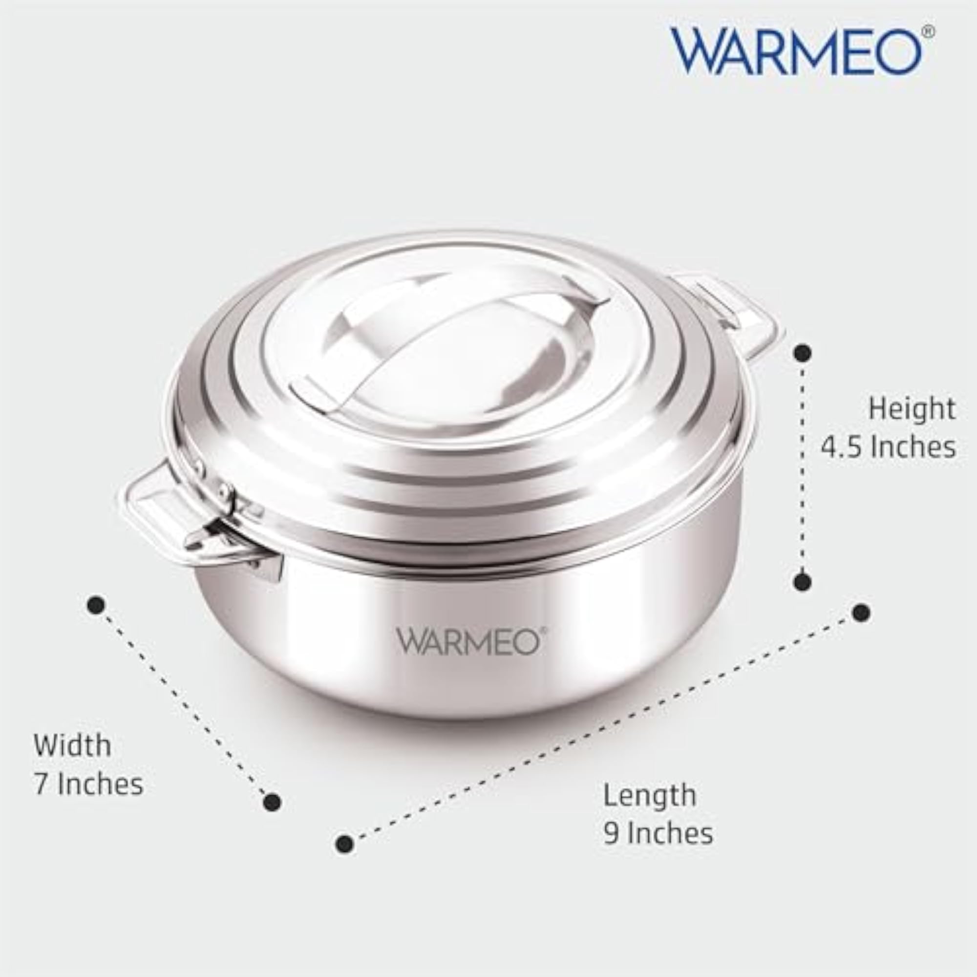 Insulated Casserole Hot Box for Kitchen, 2000ml