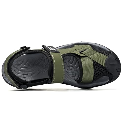 Mens Beach Sandals Outdoor Hiking Sandals Platform Water Shoes for Travel Walking Trekking Camping2