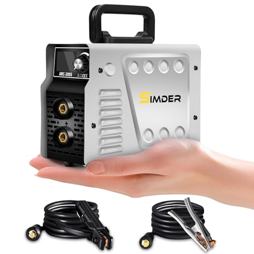 SSIMDER ARC Welder Machine Mini Inverter Welder ARC-200SI 240v MMA/Lift TIG/Hot Start/ARC Force Anti-Stick Portable Welding Machine with Smart LCD Display for Home DIY, Auto Repair, Metal Crafting 1 SSIMDER ARC Welder Machine Mini Inverter Welder ARC-200SI 240v MMA/Lift TIG/Hot Start/ARC Force Anti-Stick Portable Welding Machine with Smart LCD Display for Home DIY, Auto Repair, Metal Crafting